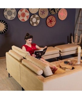 Sofa Vintage Modular 6 Lugares - CINE CITTA