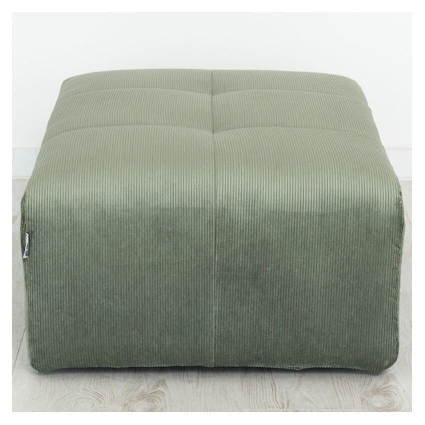 Modulo Sofa Puff Retangular Bombazine