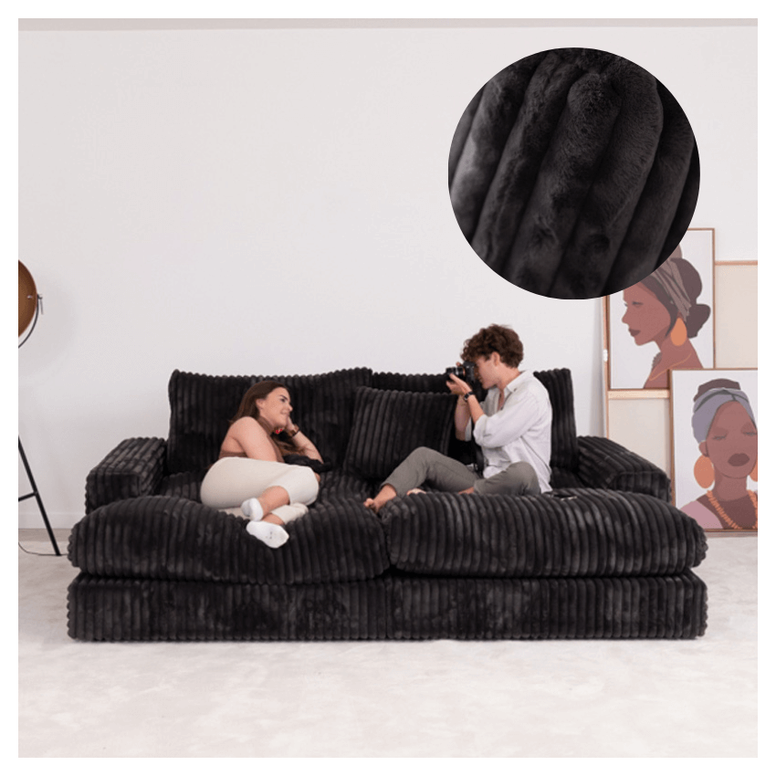 Sofa Luxuoso Moderno Bombazine - OKAPI